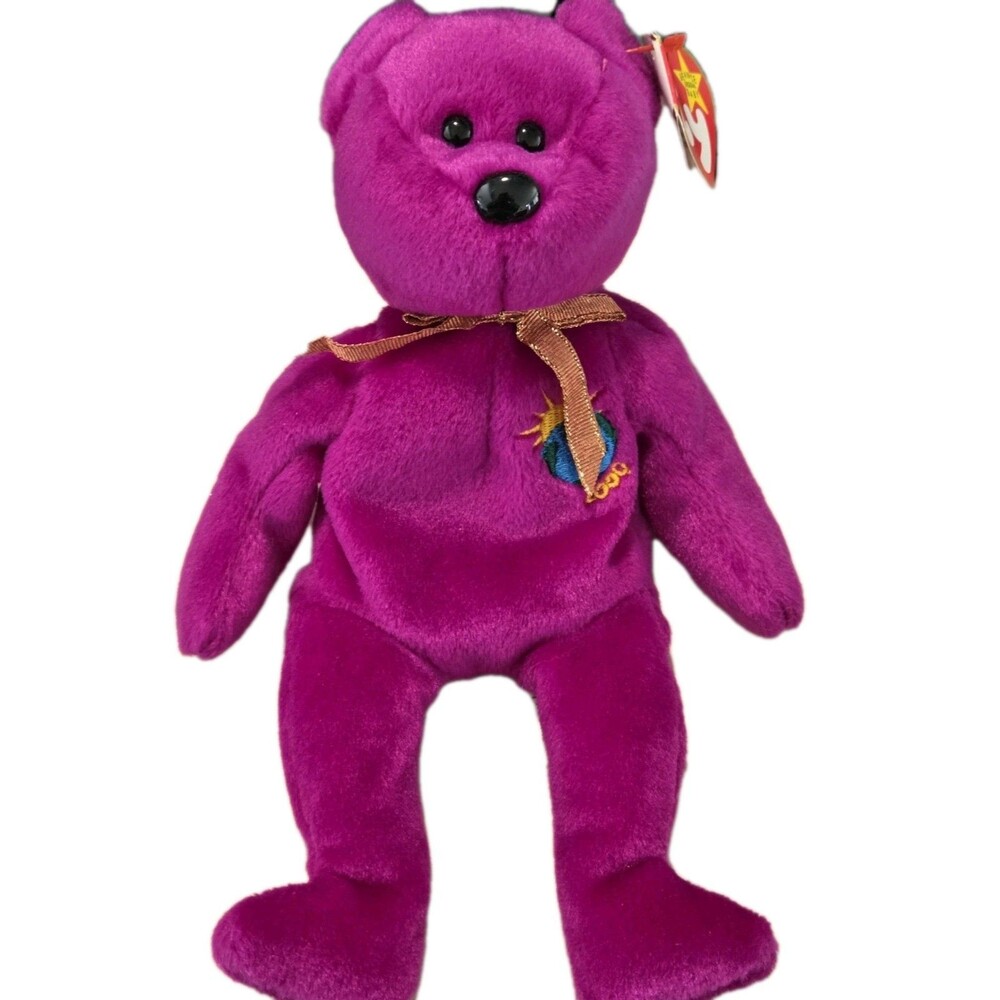 Rare Ty Beanie Original Baby Millennium/Millenium the Bear Retired 1999
